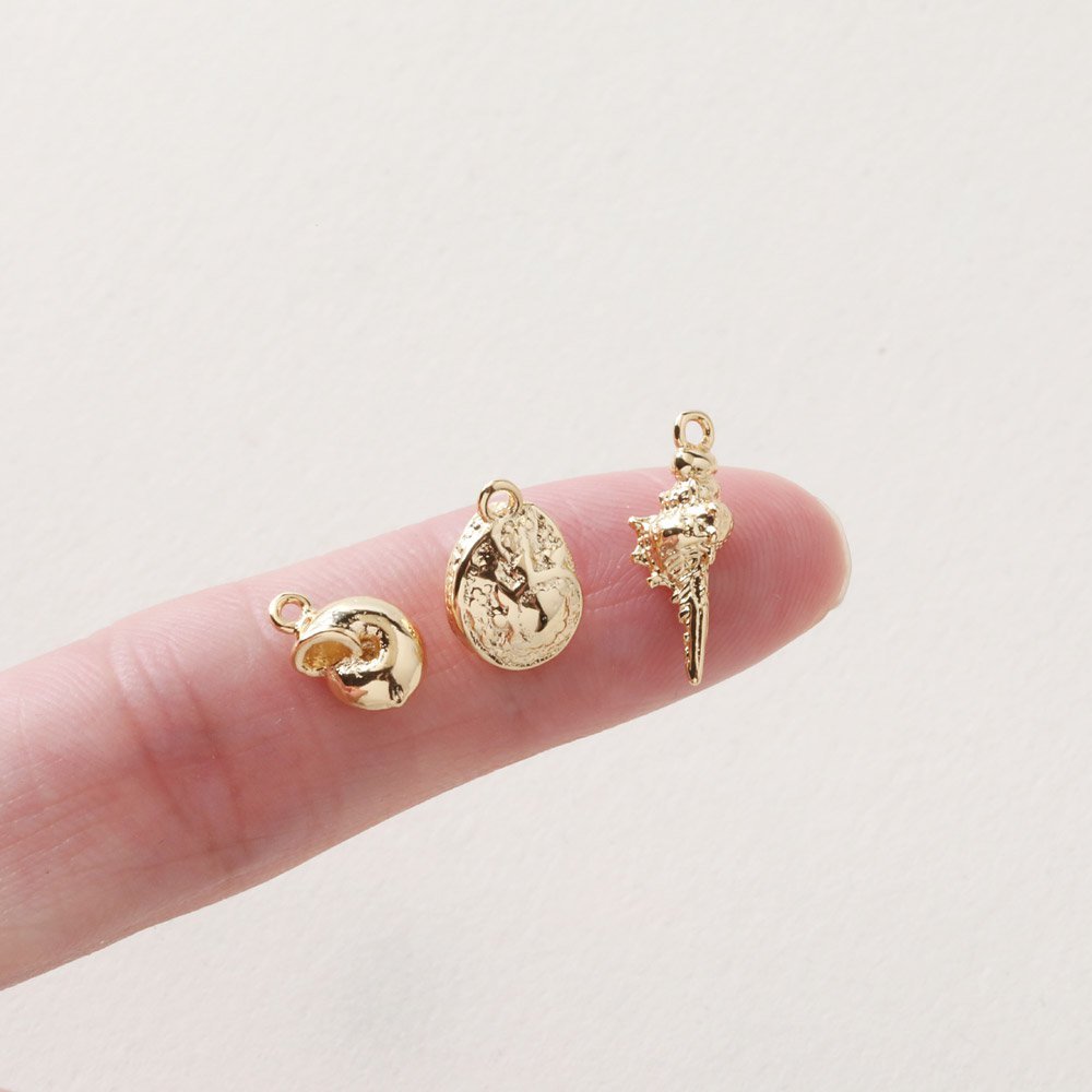 6PCS Dainty Small Conch Shell- - огляд і ціна Charm Necklace Dainty