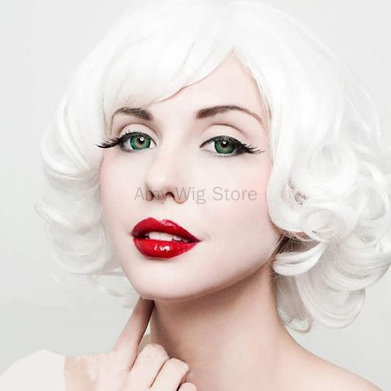 1920s Retro Short White Wig Wa - огляд і ціна Women'S Accessories In The 1920S