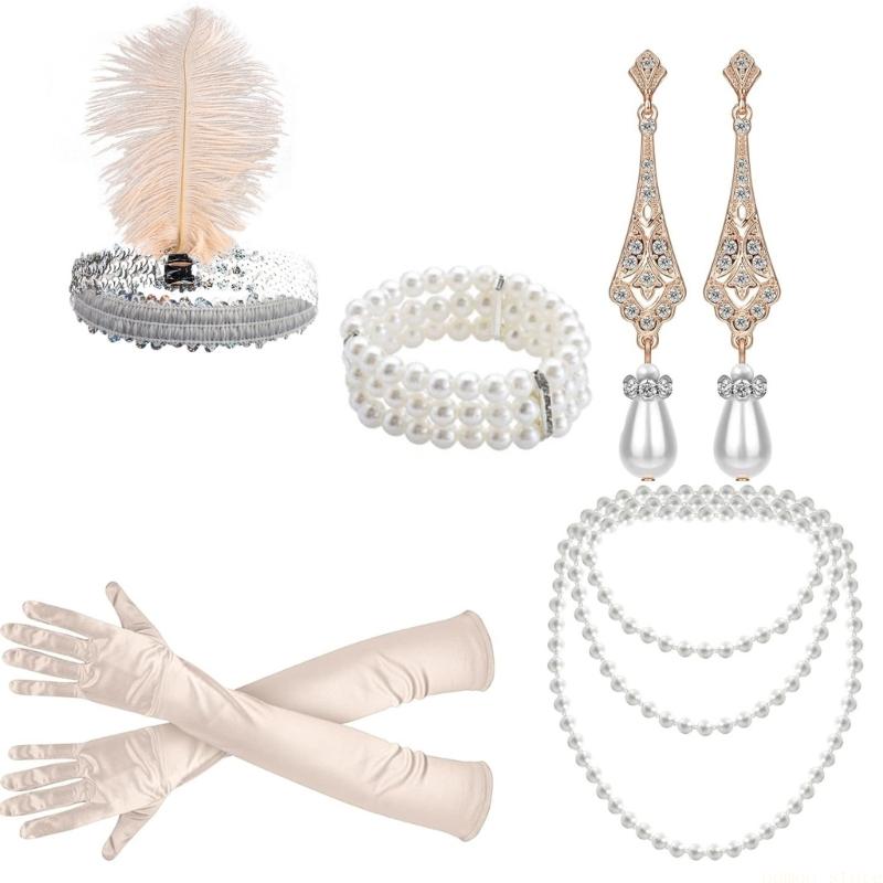 31BF Women 1920s Flapper Cospl - огляд і ціна Women'S Accessories In The 1920S