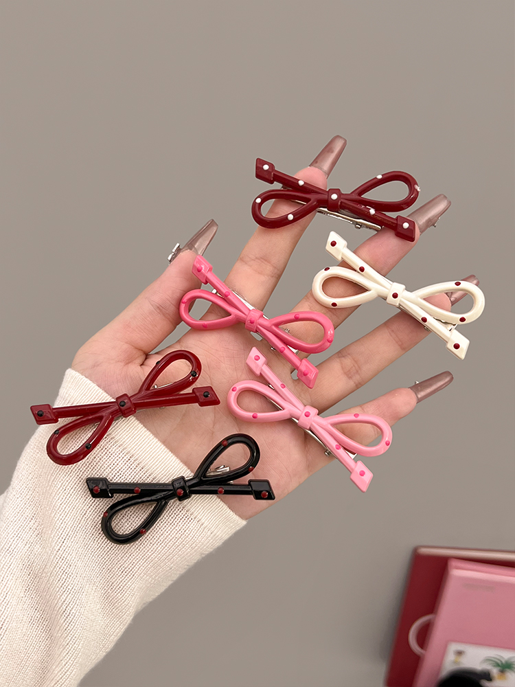Sweet Cool Polka Dot  Knot Hai - огляд і ціна Women'S Red Accessories